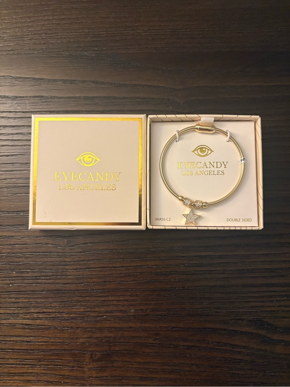 NEW Eye Candy gold bracelet